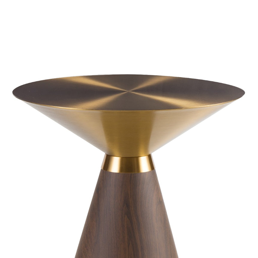 49cm Side Table | Walnut | Myka Home - View 2