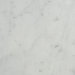 CST8793-NY 60cm Marble Side Table - White Base