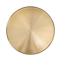 CST8794-NY 45cm Brushed Gold Side Table - Carrara Marble