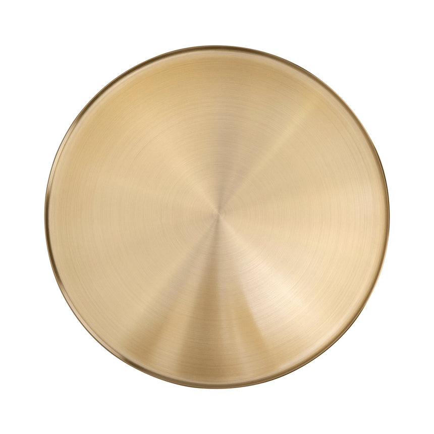 45cm Brushed Gold Side Table | Carrara Marble | Myka Home - View 10