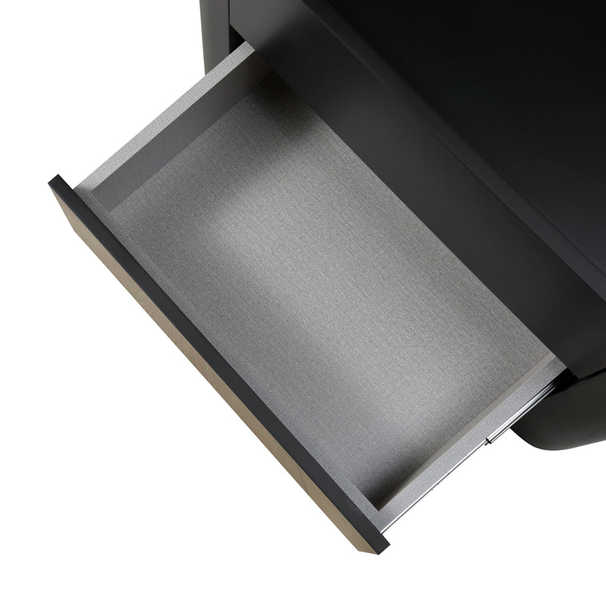 Bedside Table | Matte Black | Myka Home - View 9