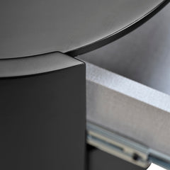 Ex Display - CST8850-IG Bedside Table - Full Matte Black