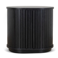 55cm Side Table | Full Black | Myka Home