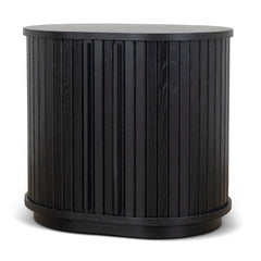 55cm Side Table | Full Black | Myka Home
