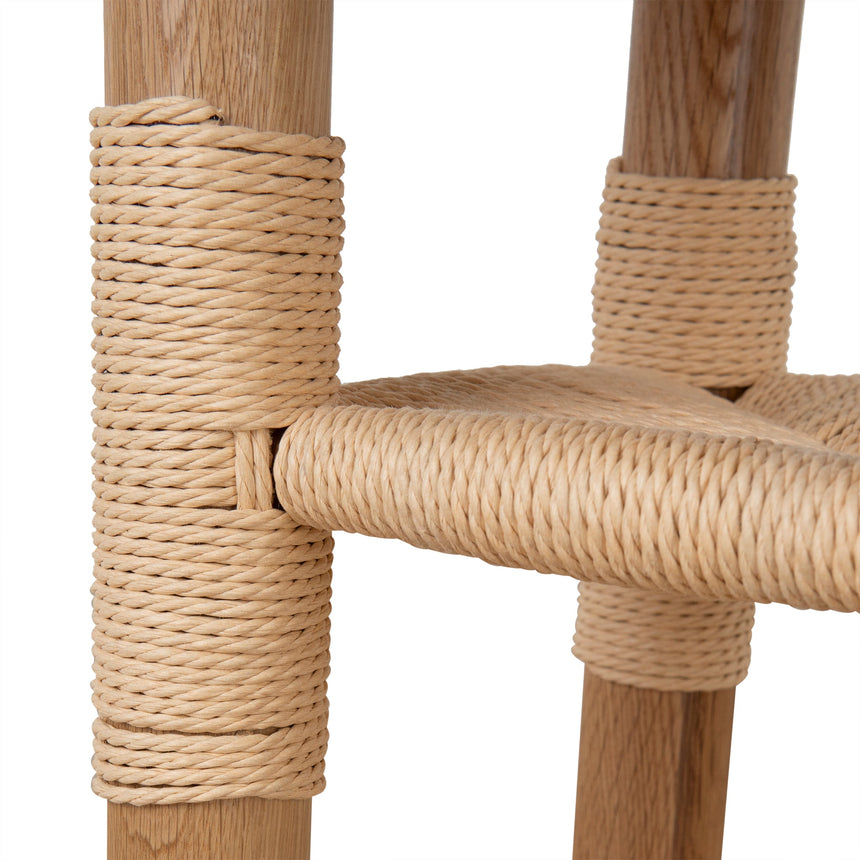 42cm Round Side Table | Natural | Myka Home - View 9
