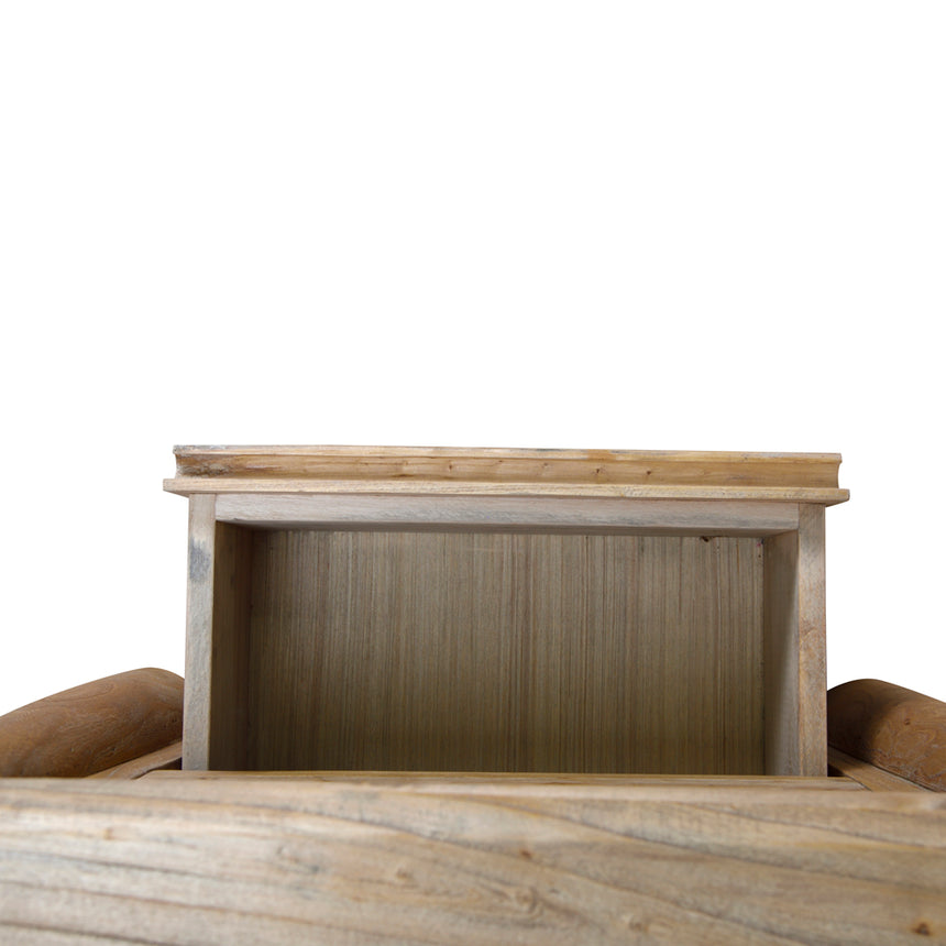 55cm Bedside Table - Natural - View 12