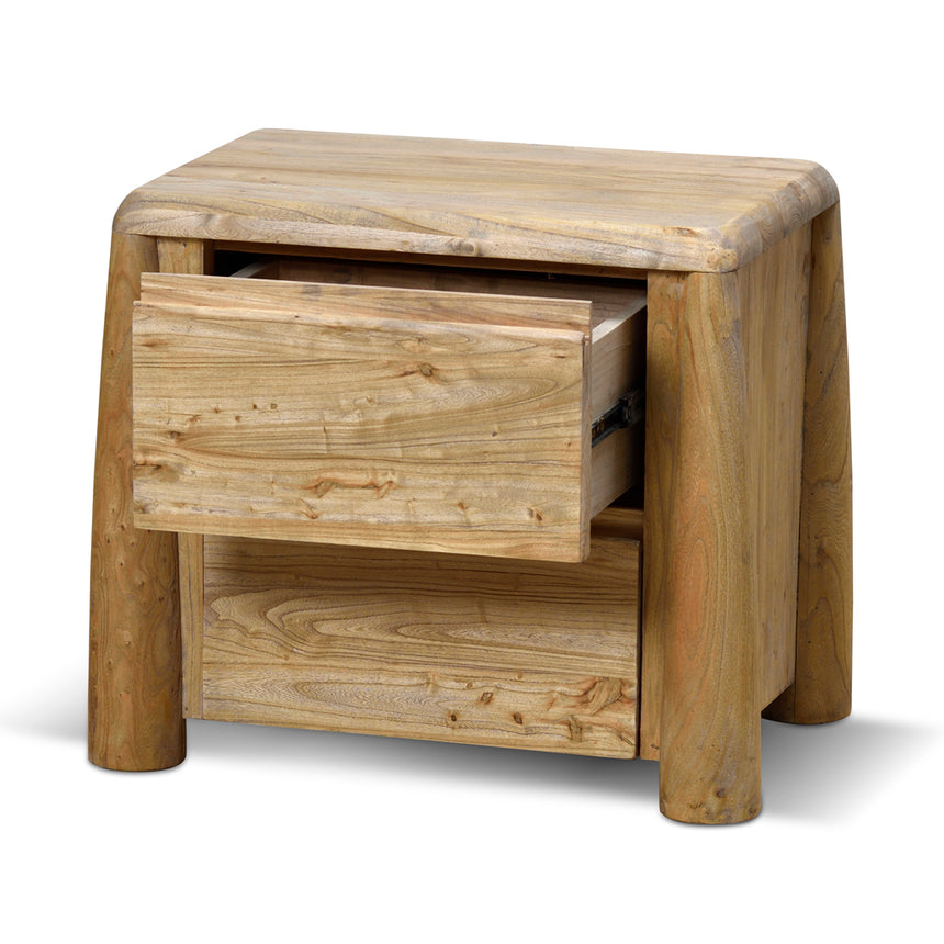 55cm Bedside Table - Natural - View 6