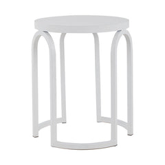 Ex Display - CST8957-NI Oak Side Table - Full White
