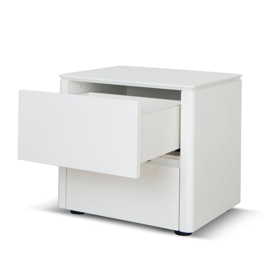 Bedside Table | White Oak Veneer | Myka Home - View 7
