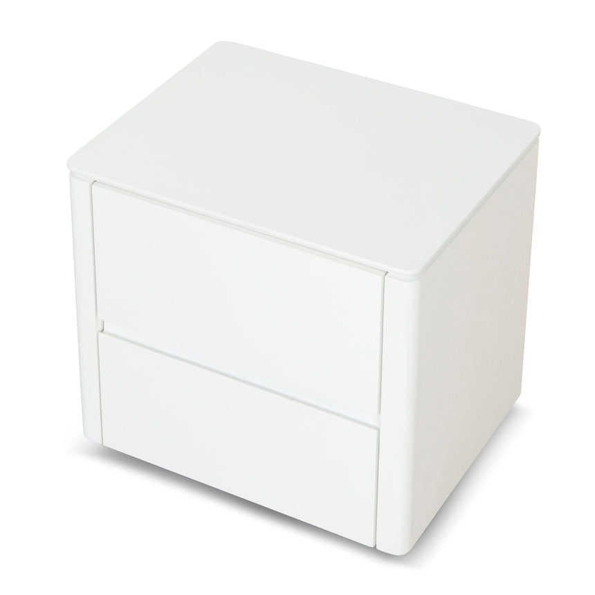 Bedside Table | White Oak Veneer | Myka Home - View 3