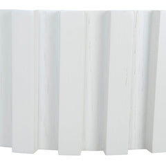 CST8976-CN 50cm Round Side Table - Full White