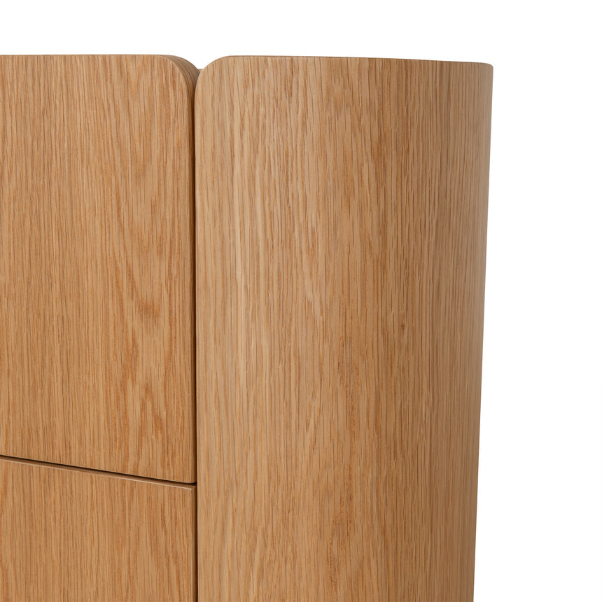60cm Bedside Table | Natural Oak | Myka Home - View 8