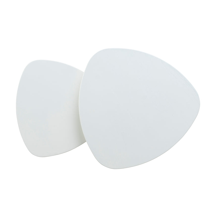 Set of 2 - CST8986-KD Side Table - White - View 9