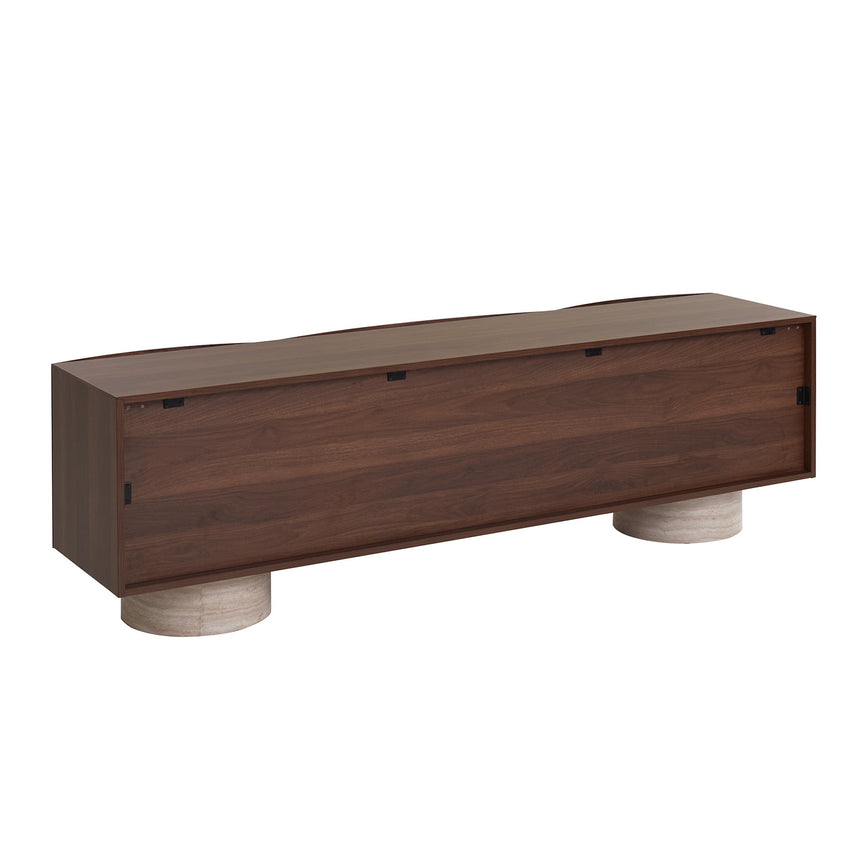TV Entertainment Unit | Walnut | Myka Home - View 4