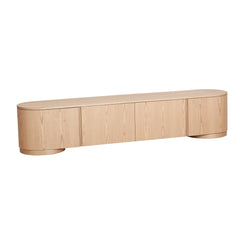 2.2m TV Entertainment Unit | Natural | Myka Home