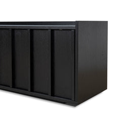 2m TV Entertainment Unit | Black | Myka Home