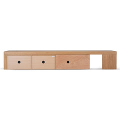 Extendable TV Entertainment Unit | Natural Oak | Myka Home