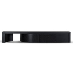 Extendable TV Entertainment Unit | Black Oak | Myka Home