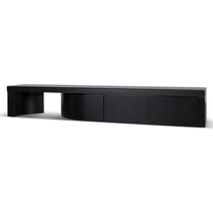 Extendable TV Entertainment Unit | Black Oak | Myka Home
