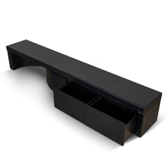 Extendable TV Entertainment Unit | Black Oak | Myka Home