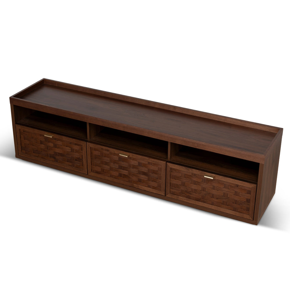 180cm TV Entertainment Unit | Walnut | Myka Home - View 4