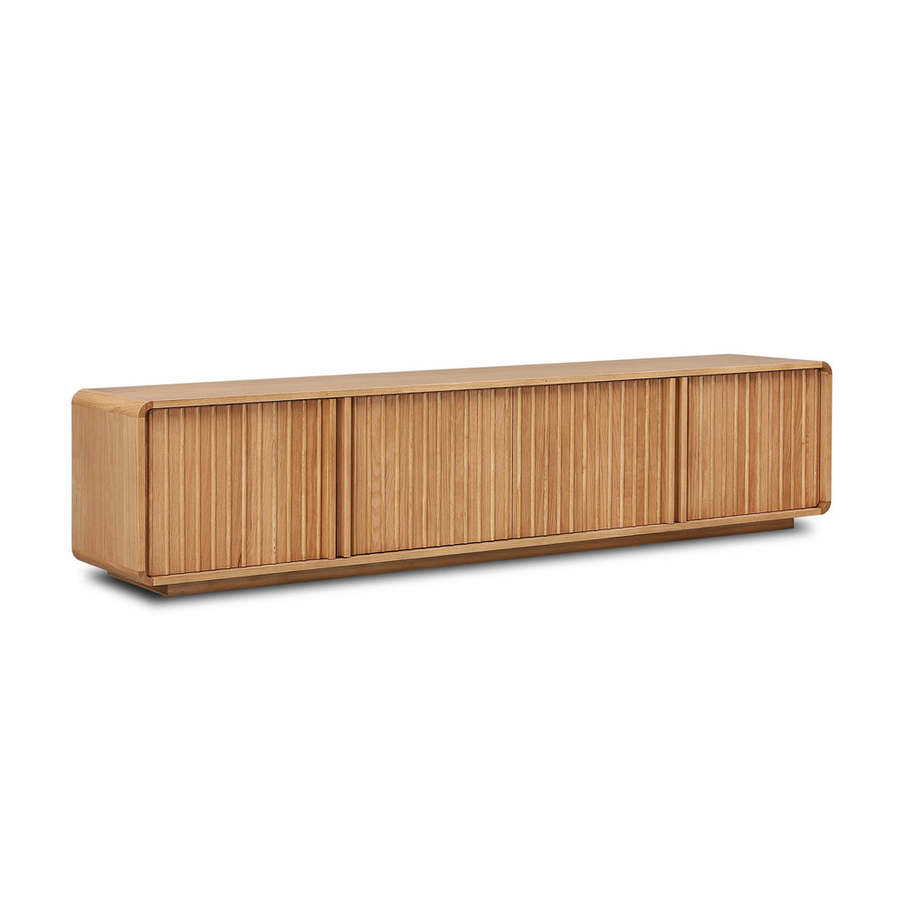2.2m TV Entertainment Unit | Natural | Myka Home