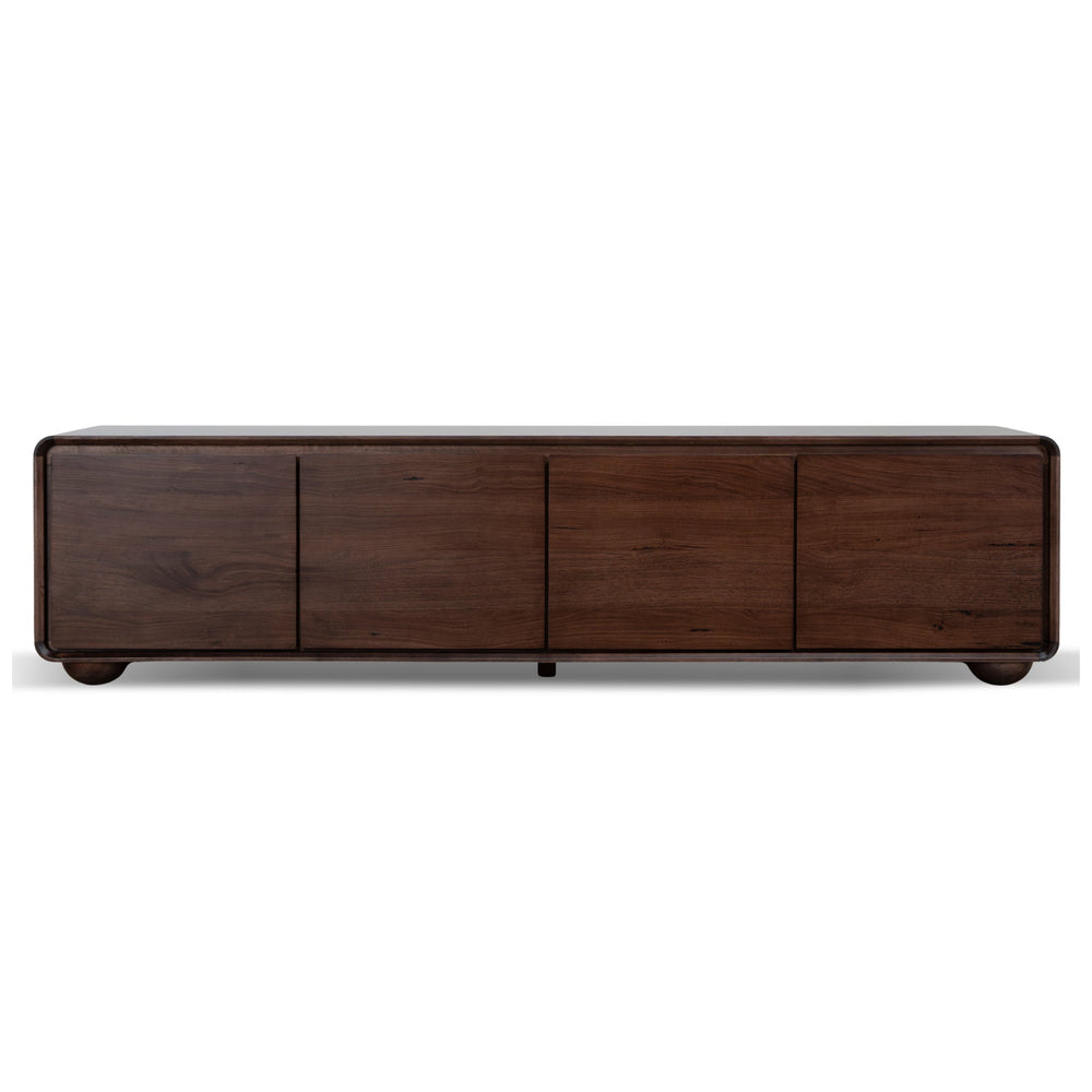 2.2m TV Entertainment Unit | Walnut | Myka Home - View 2