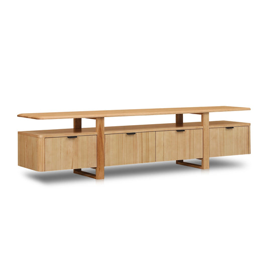 2.1M TV Entertainment Unit | Nz Natural Ash | Myka Home