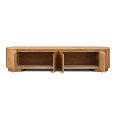 2.1M Tassie Oak TV Entertainment Unit | Marri Natural | Myka Home