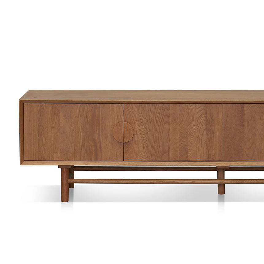 2.1m Entertainment TV Unit | Natural | Myka Home - View 5