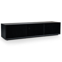 2m Entertainment TV Unit | Black Veneer | Myka Home