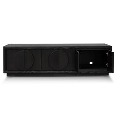 CTV2901-VA 2m Entertainment TV Unit - Textured Espresso Black
