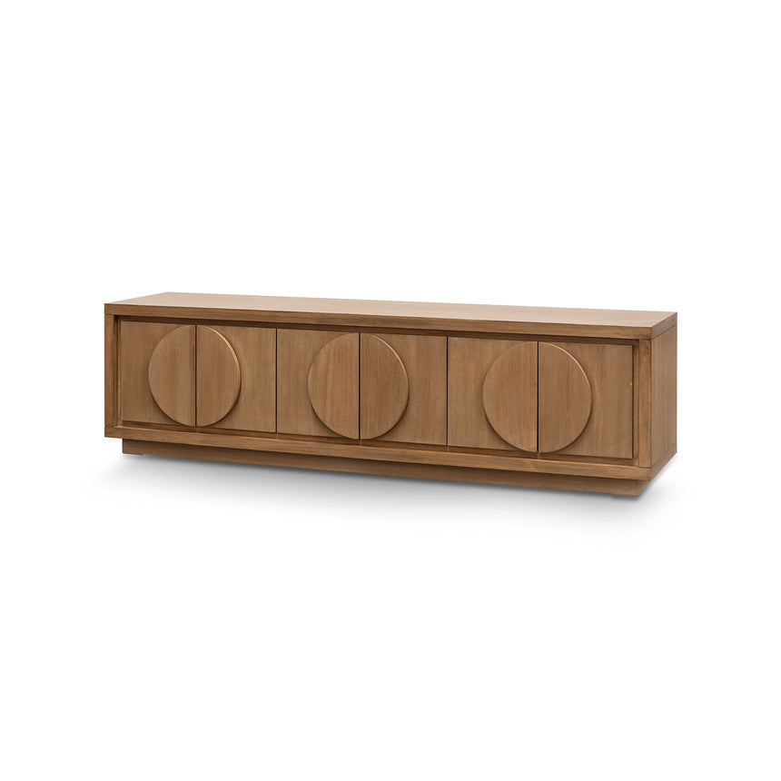 2m Entertainment TV Unit | Dusty oak | Myka Home