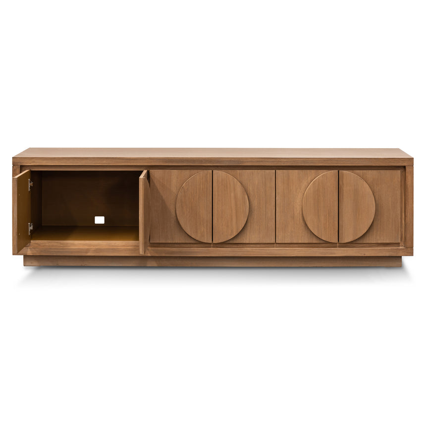 2m Entertainment TV Unit | Dusty oak | Myka Home - View 4