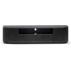 CTV6980-DW 2m Veneer Top Entertainment TV Unit - Full Black