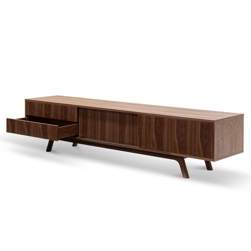 2.1m TV Entertainment Unit | Walnut | Myka Home - View 5