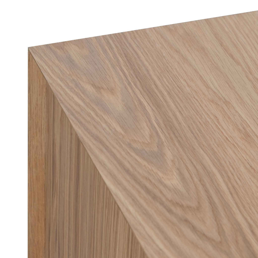 2.3m Wooden Entertainment TV Unit | Natural | Myka Home - View 7