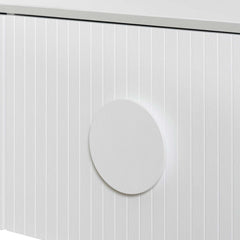 CTV6696-CN 2.3m Wooden Entertainment TV Unit - White