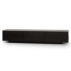Ex Display - CTV6753-BB 2.3m Wooden Entertainment Unit - Full Black