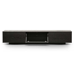 CTV6753-BB 2.3m Wooden Entertainment Unit - Full Black