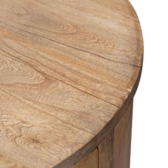 CDT6768 2.1m Sideboard Unit - Natural with Rattan Doors