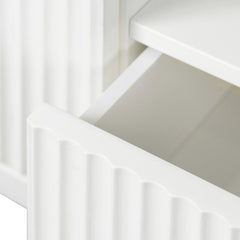 CTV8207-DW 2m Veneer Top Entertainment TV Unit - Two Tone White