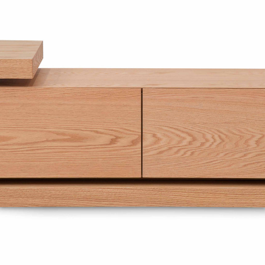 Extendable TV Entertainment Unit | Natural | Myka Home - View 5