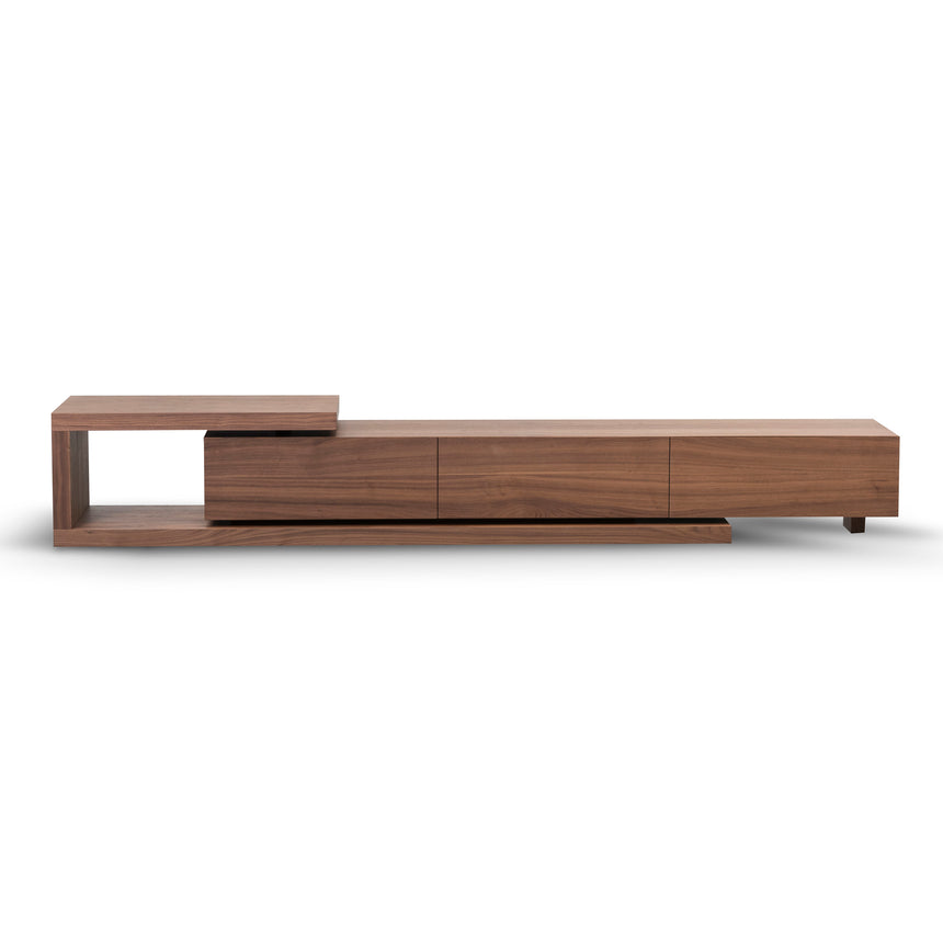 Extendable TV Entertainment Unit | Walnut | Myka Home - View 2