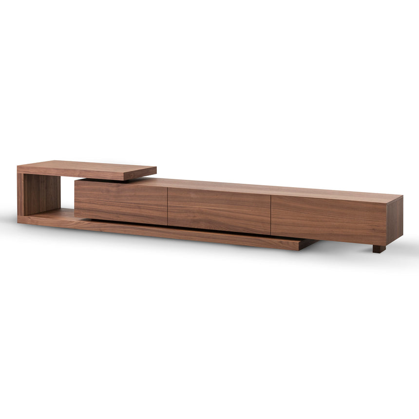 Extendable TV Entertainment Unit | Walnut | Myka Home