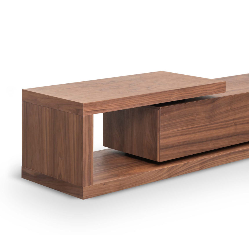 Extendable TV Entertainment Unit | Walnut | Myka Home - View 5