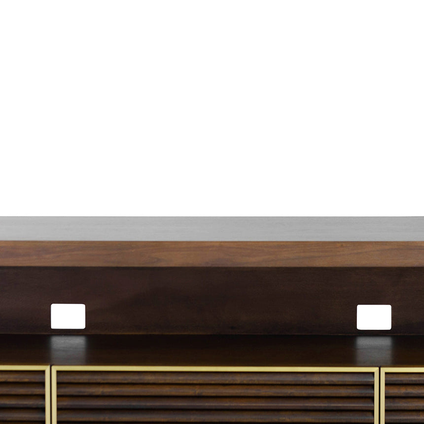 Ex Display - CTV8272-VA 2m TV Entertainment Unit - Walnut - View 3