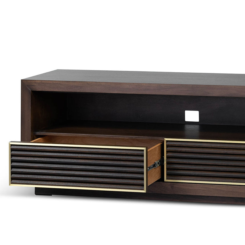 Ex Display - CTV8272-VA 2m TV Entertainment Unit - Walnut - View 6