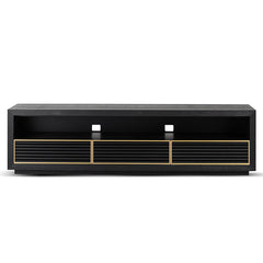CTV8273-VA 2m TV Entertainment Unit - Textured Espresso Black