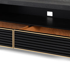 CTV8273-VA 2m TV Entertainment Unit - Textured Espresso Black